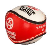 SCORE MORE Training Sliotar Size 4 Red & White