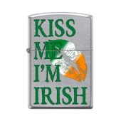 Zippo Kiss Me I'm Irish Lighter 